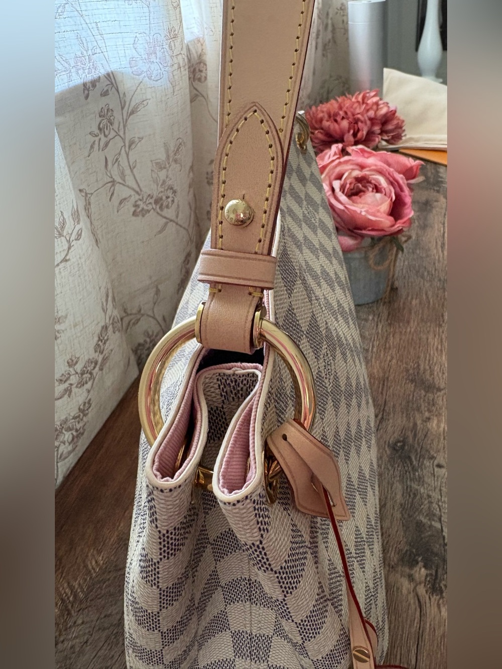 Louis Vuitton Damier Azur Graceful PM Bag - Picture 6 of 16